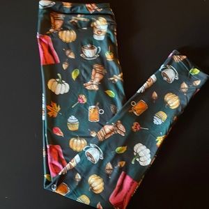 Fall Pumpkin Spice New Buttery Soft Leggings.